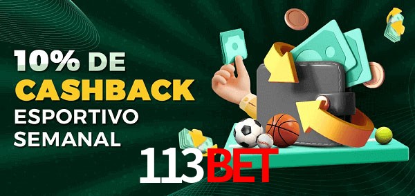 10% de bônus de cashback na 113bet